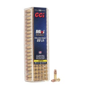 CCI Cal 22 LR Mini Mag Punta Hueca x 100