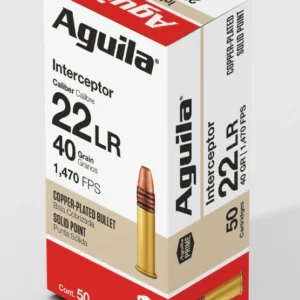 Águila Interceptor HP Cal.22 40 Gr