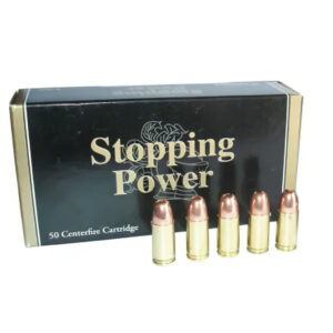 MUNICION STOPPING POWER CAL.380 95 GR FMJ