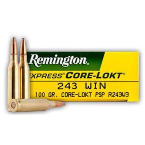 MUNICION REMINGTON CORE LOKT CAL. 243 WIN PSP