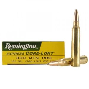 Municion Remington Core Lokt 300 Win Mag 180 Gr