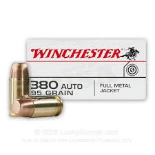 Winchester 380 AUTO 95grain