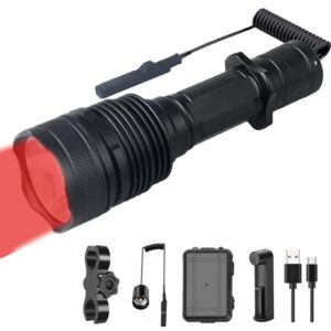 Linterna de Caza - Led Rojo - WindFire